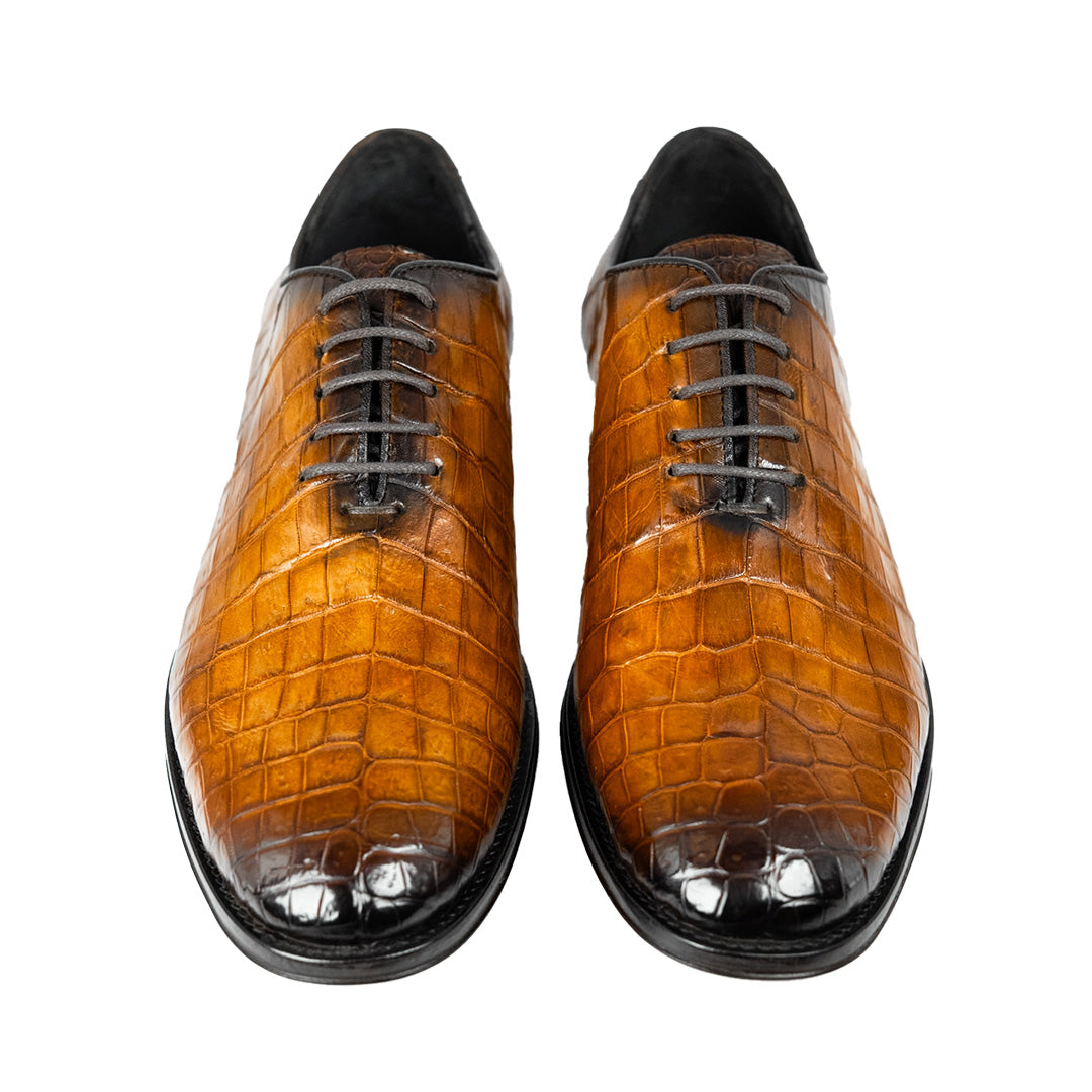 LIGHT BROWN CROCO HUGO