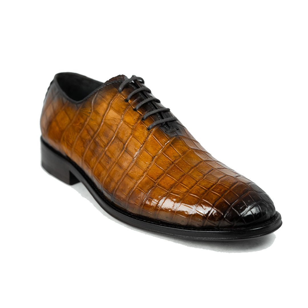 LIGHT BROWN CROCO HUGO