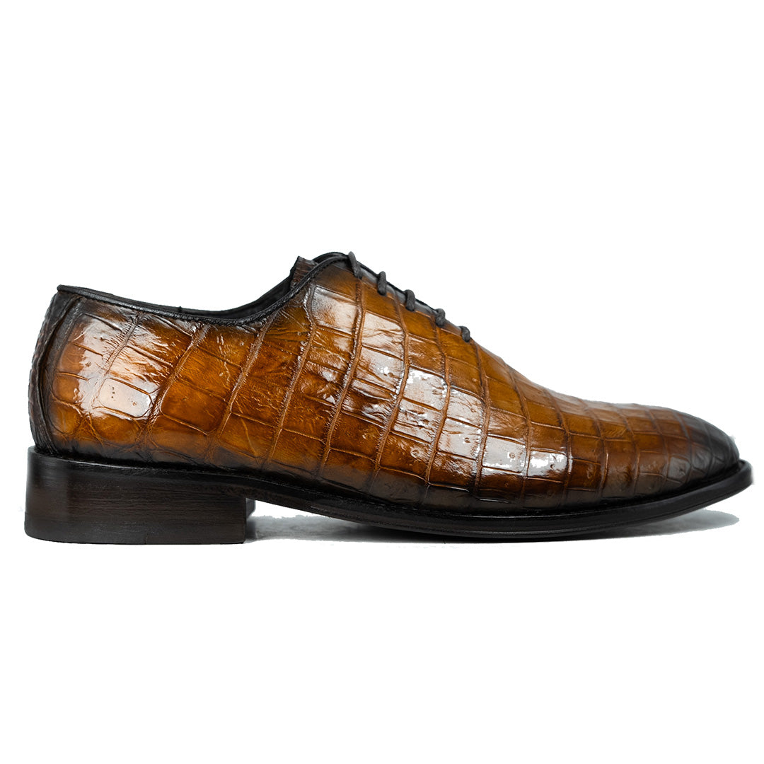 LIGHT BROWN CROCO HUGO