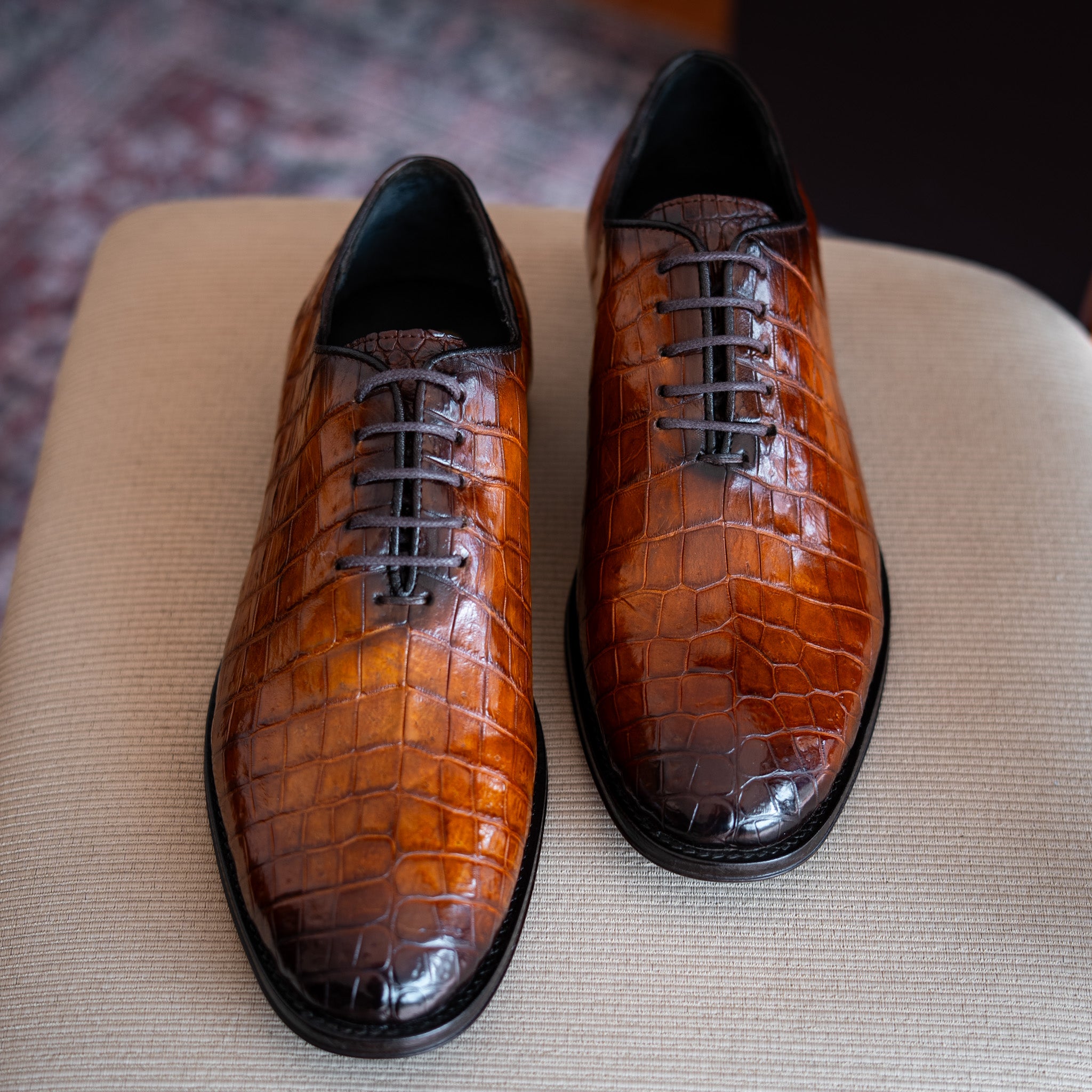 LIGHT BROWN CROCO HUGO