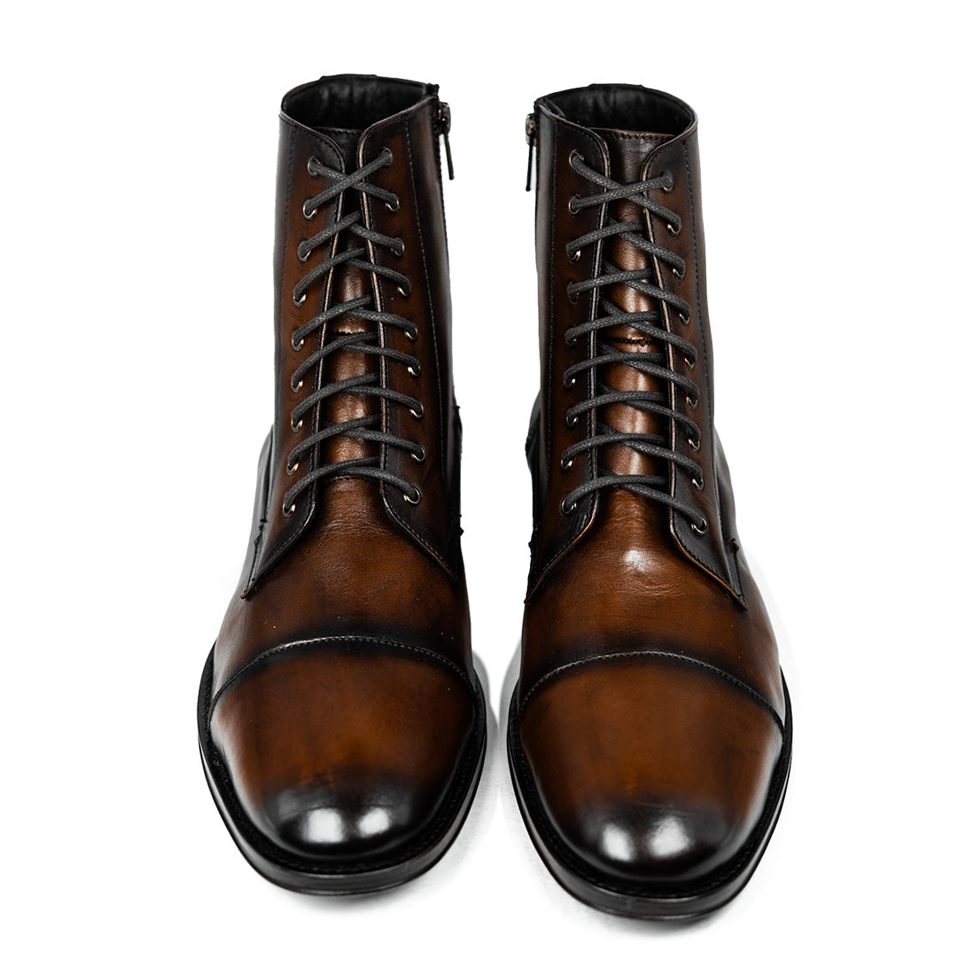 BROWN LEATHER ESTEBAN