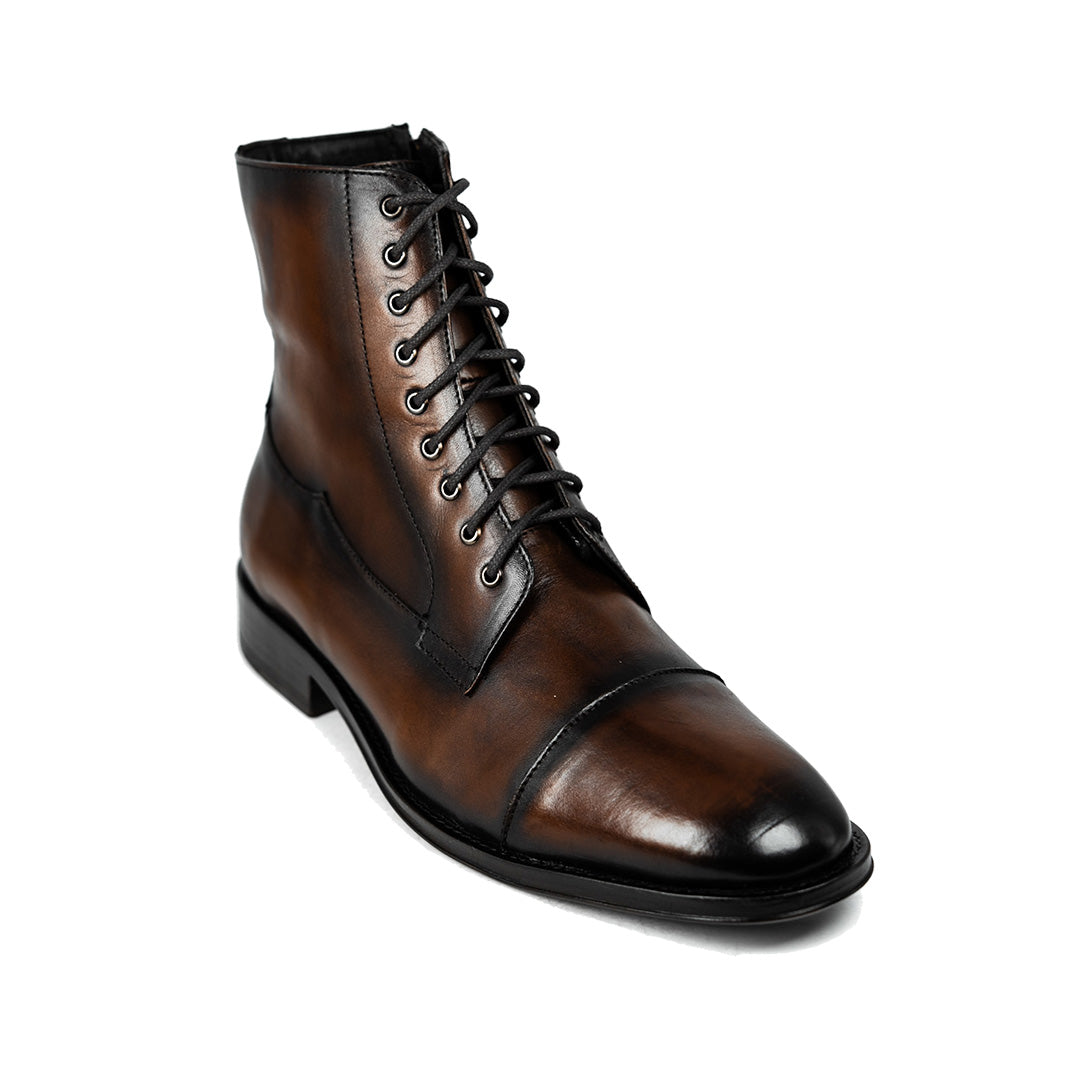 BROWN LEATHER ESTEBAN