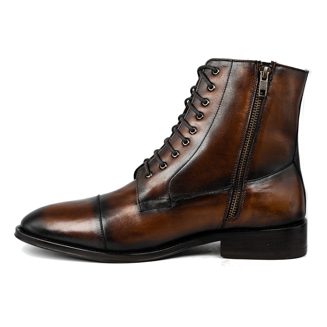 BROWN LEATHER ESTEBAN