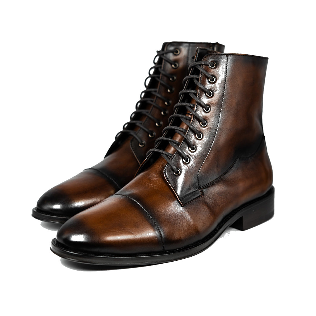 BROWN LEATHER ESTEBAN