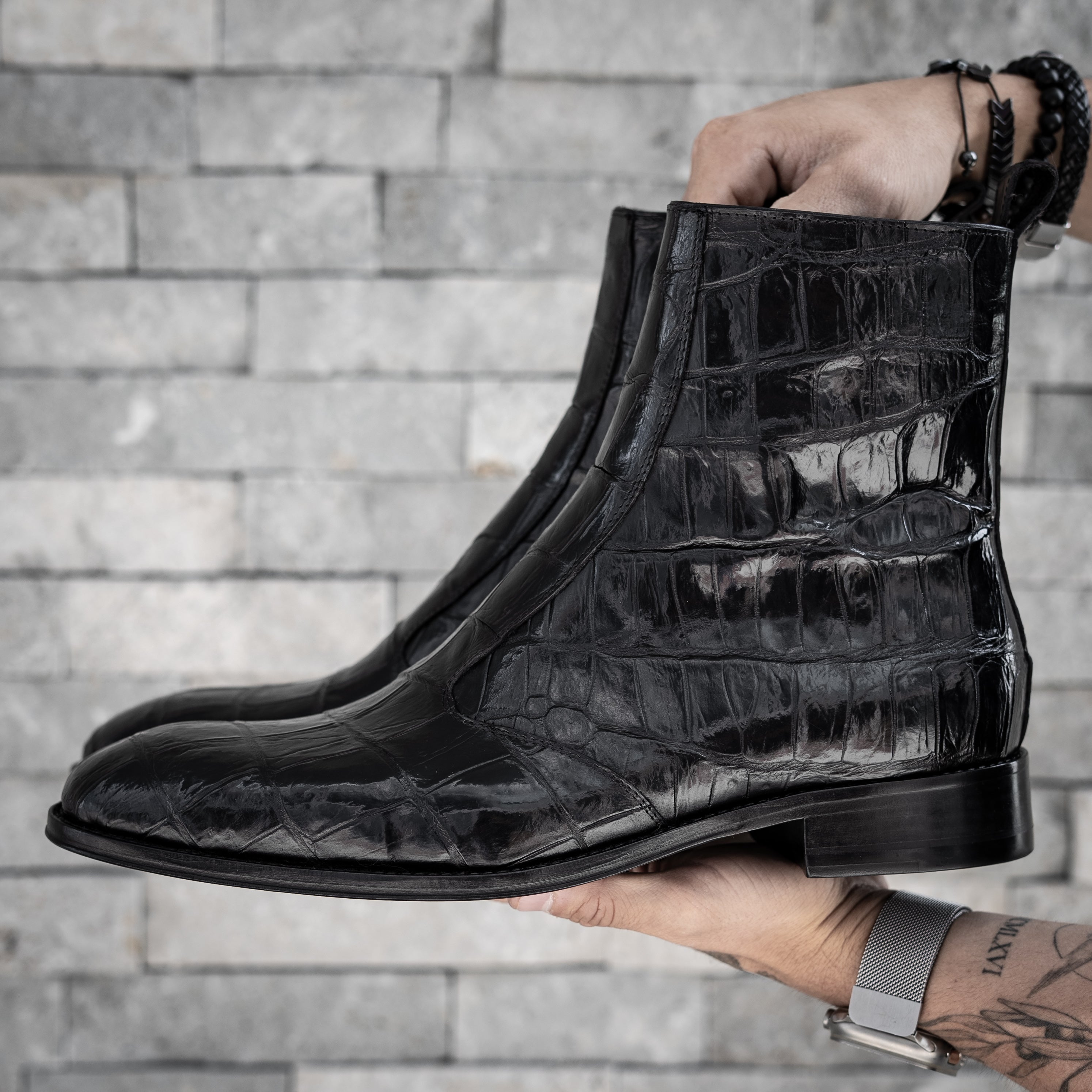 BLACK CROCO MARCUS