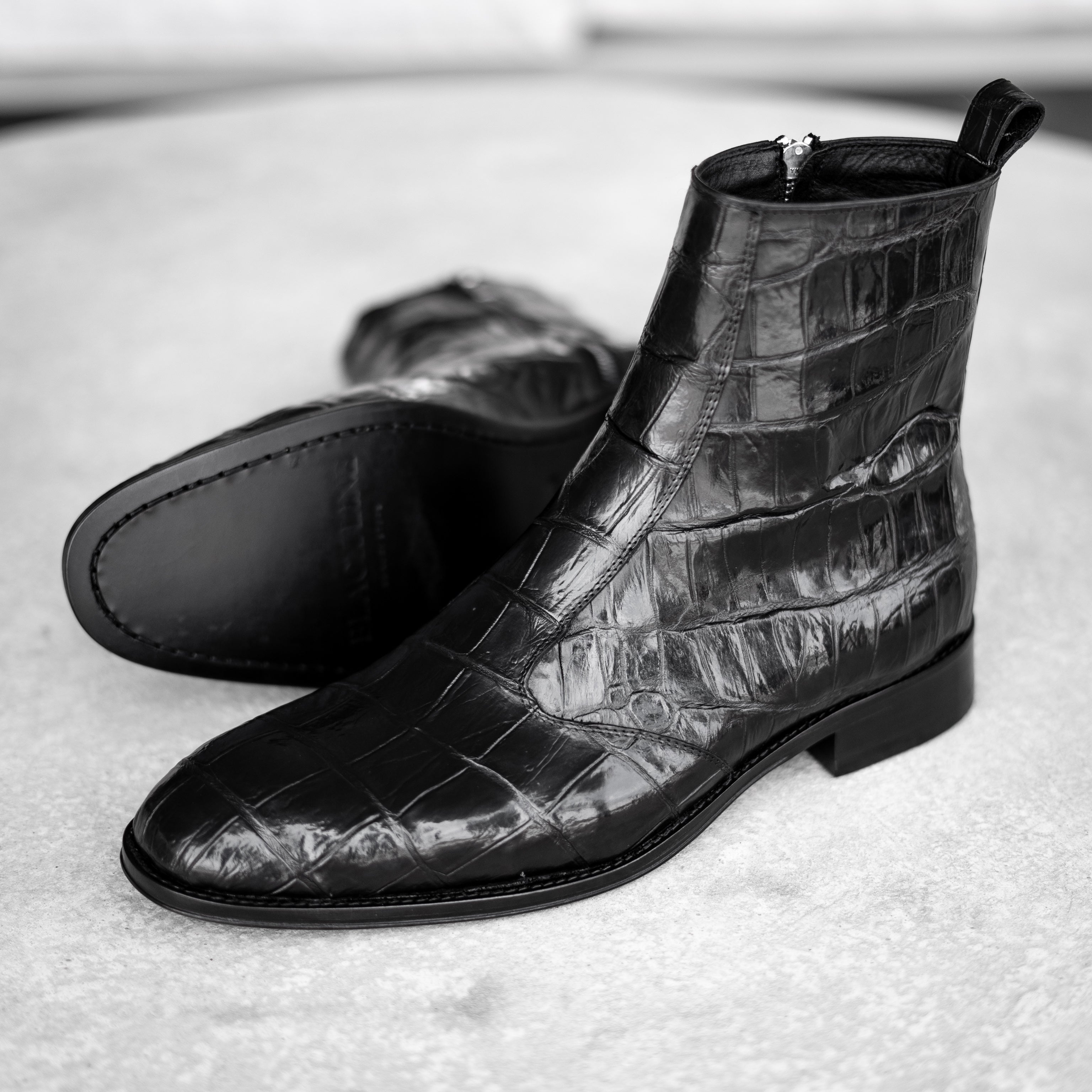 BLACK CROCO MARCUS