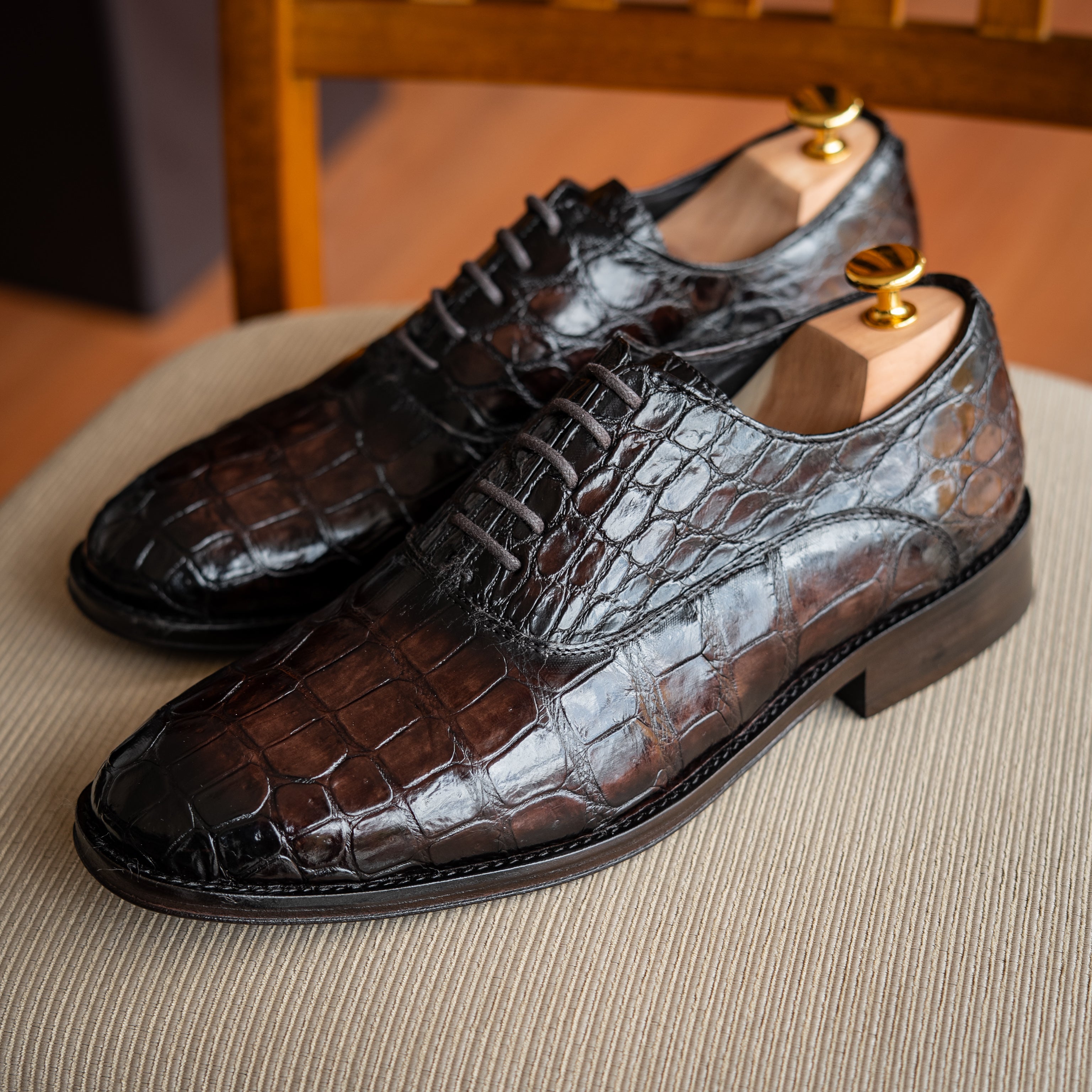 BROWN CROCO ALEXANDER