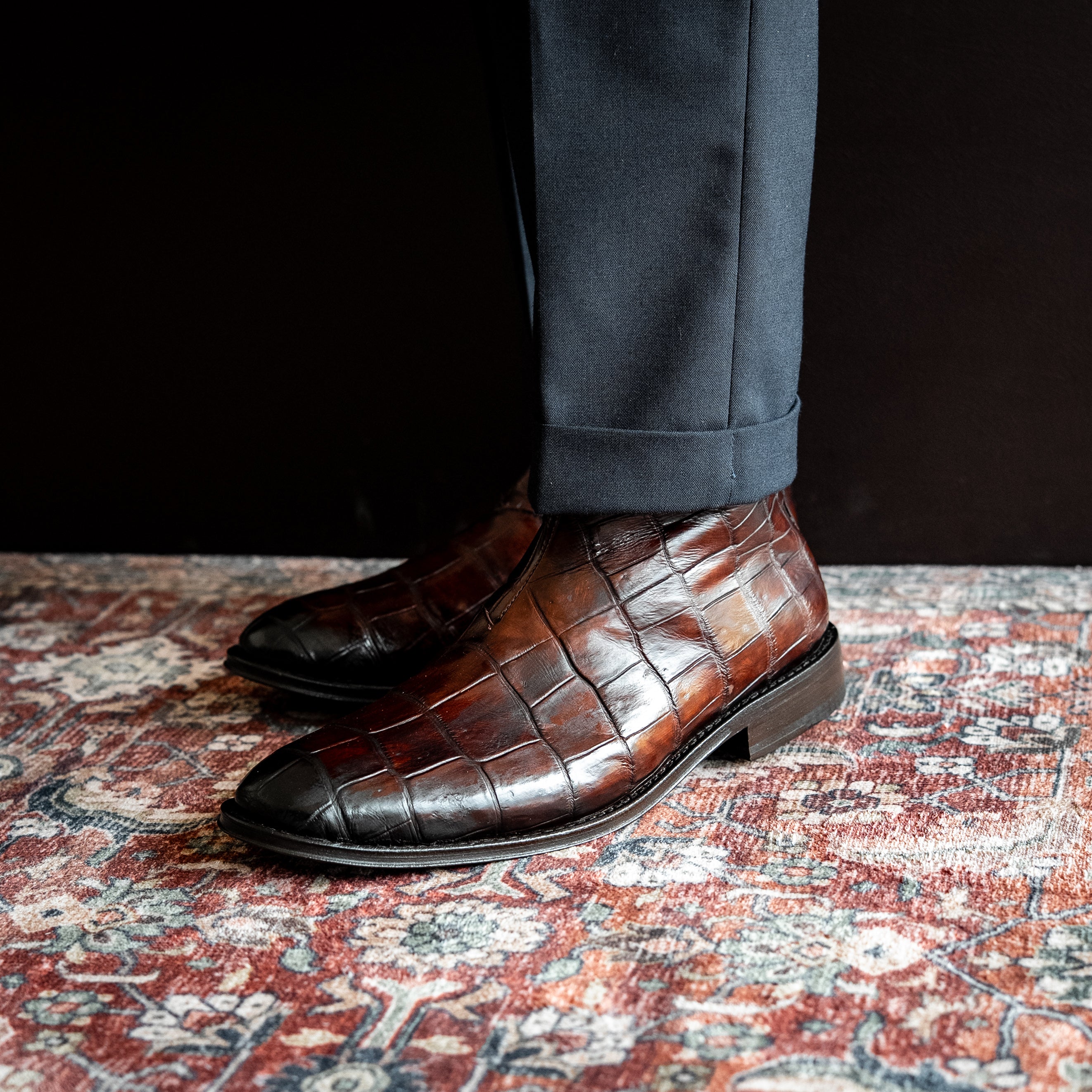 BROWN CROCO VIKTOR