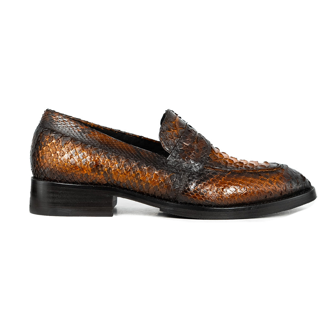 LIGHT BROWN PYTHON MASSIMO