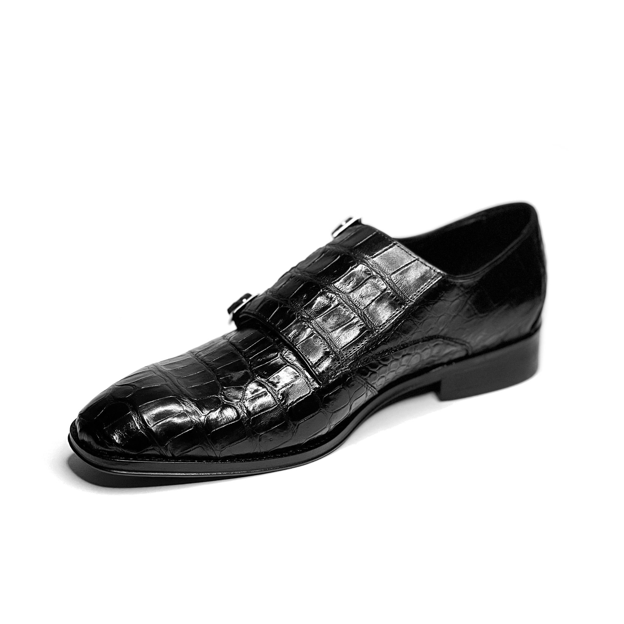 BLACK CROCO XAVIER